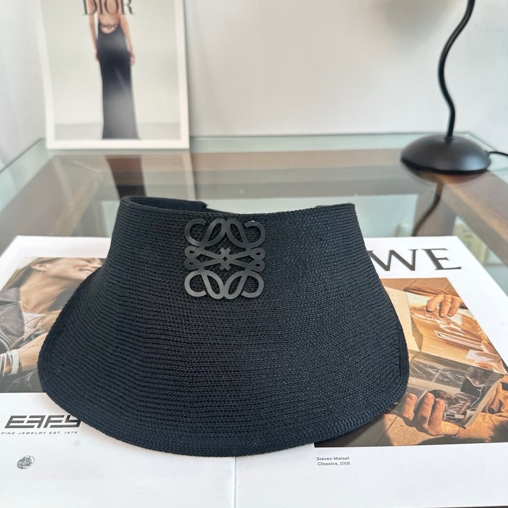 Loewe black woven sun hat - Picture 3 of 8